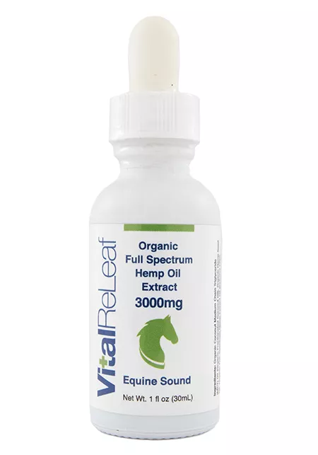 3000mg Equine Sound Full Spectrum Hemp Extract (Unflavored)